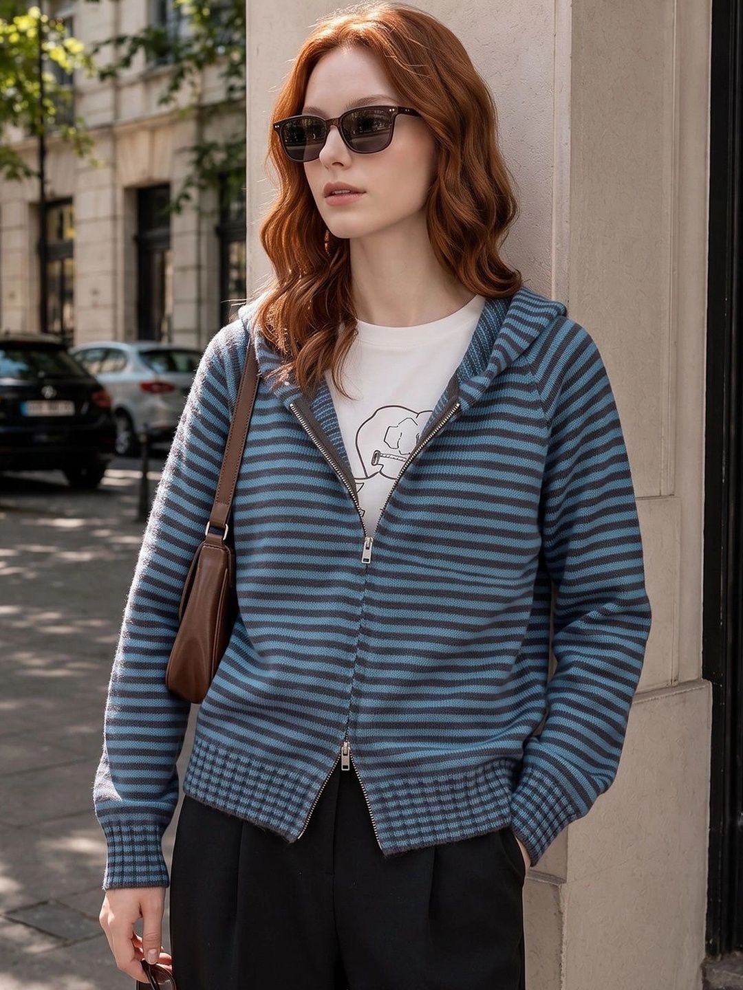 StyleCast x Revolte StyleCast x Revolte Women Striped Cardigan Myntra sale