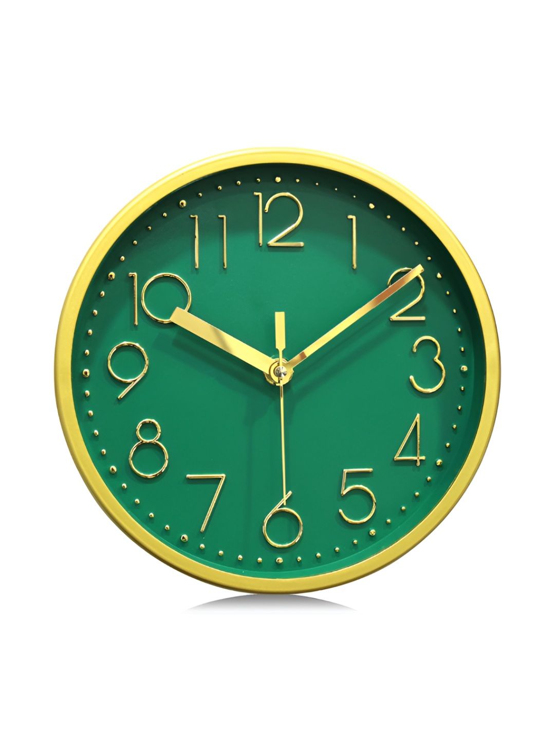RANDOM Embossed Foiling Wall Ticking Clock- 8inch Myntra sale