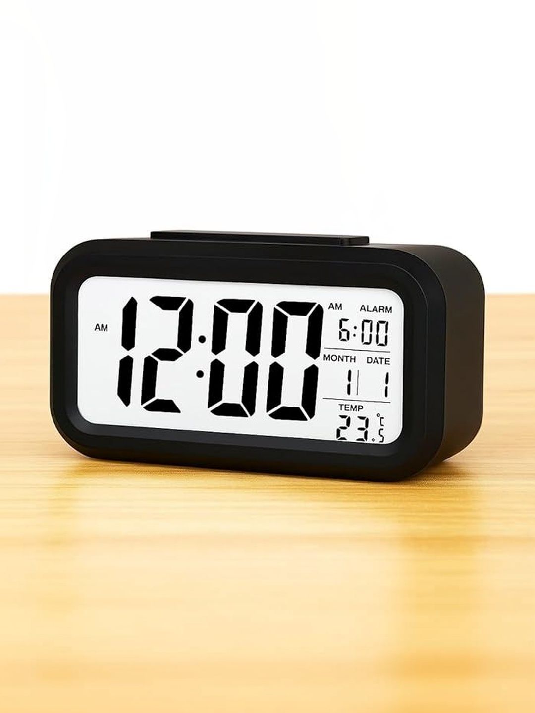 Myntra Elegant Homes Myntra Elegant Homes Black & Black Alarm Clock Myntra sale