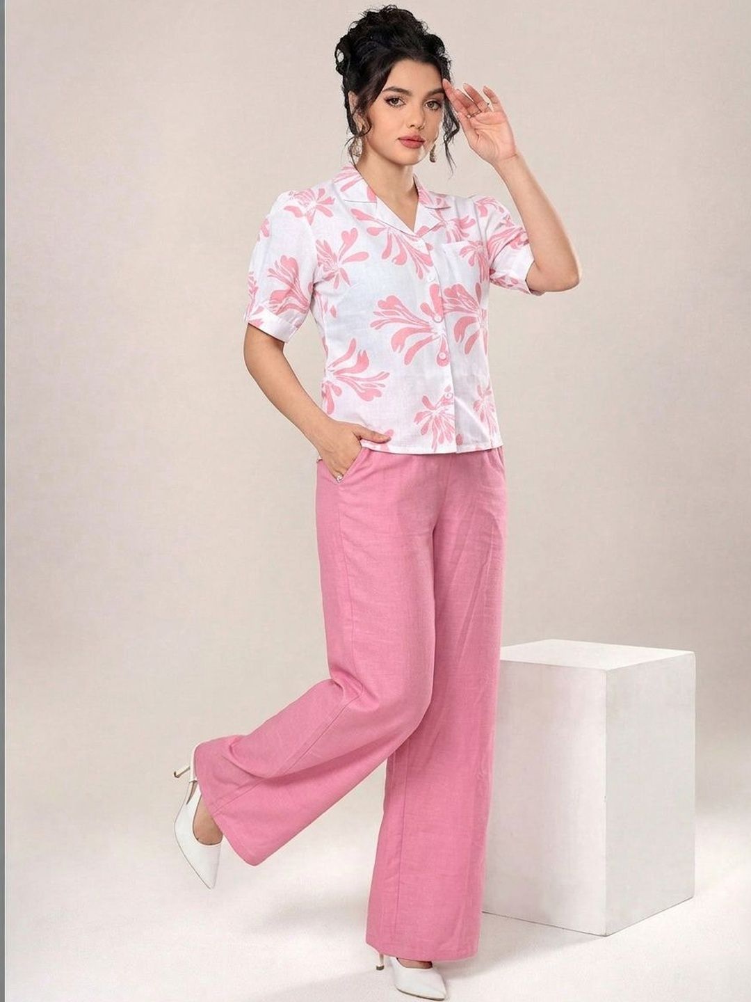 KALINI Shirt with Trousers Myntra sale