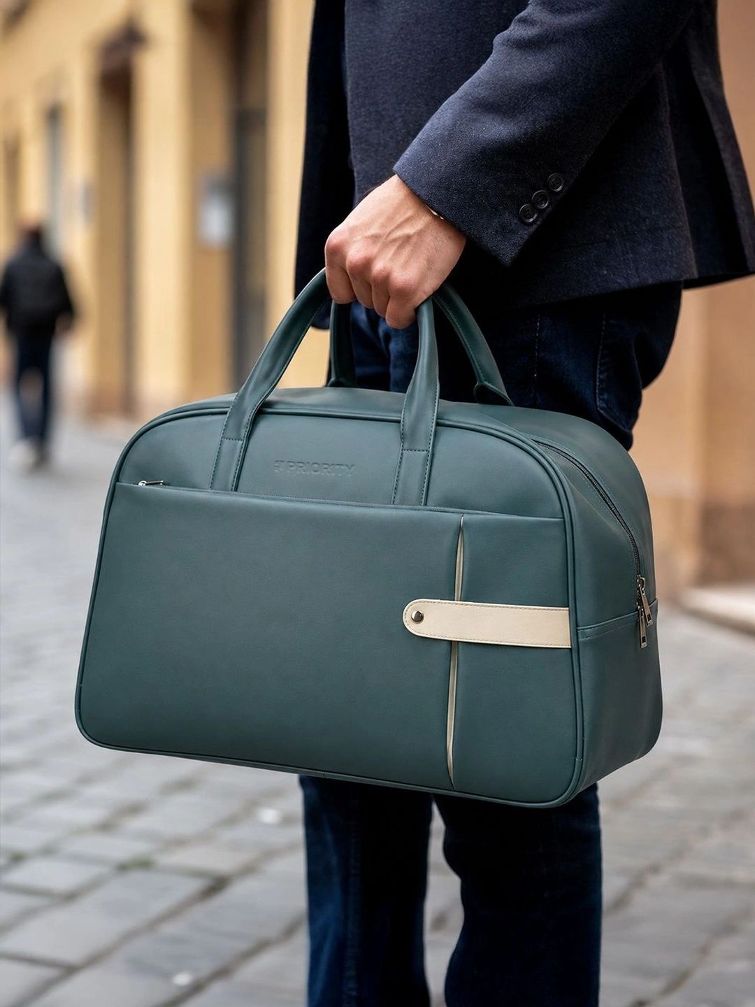 Priority Unisex Green Travel Duffle Bag Myntra sale