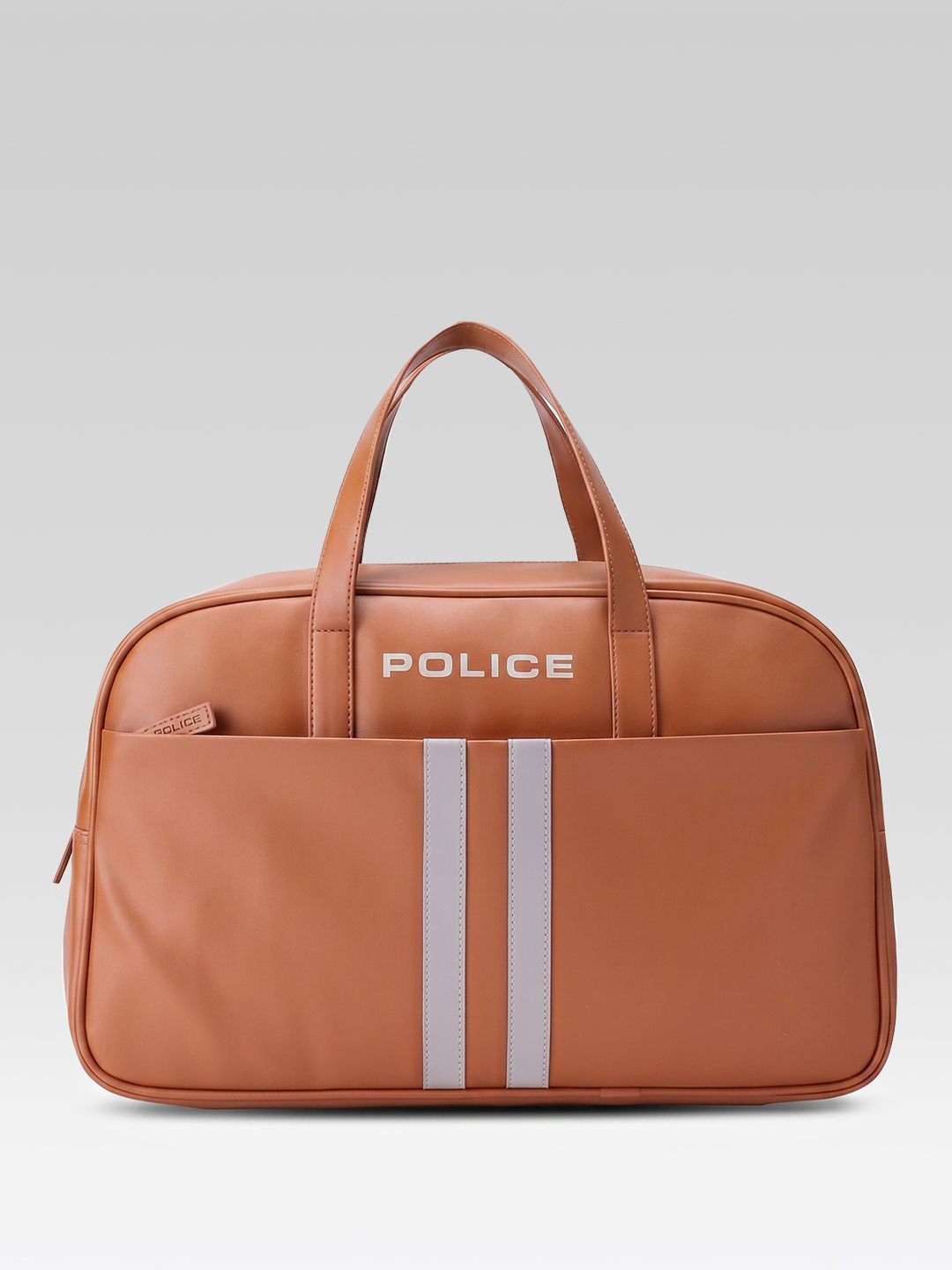 Police Vegan Leather Travel Duffel Bag Myntra sale
