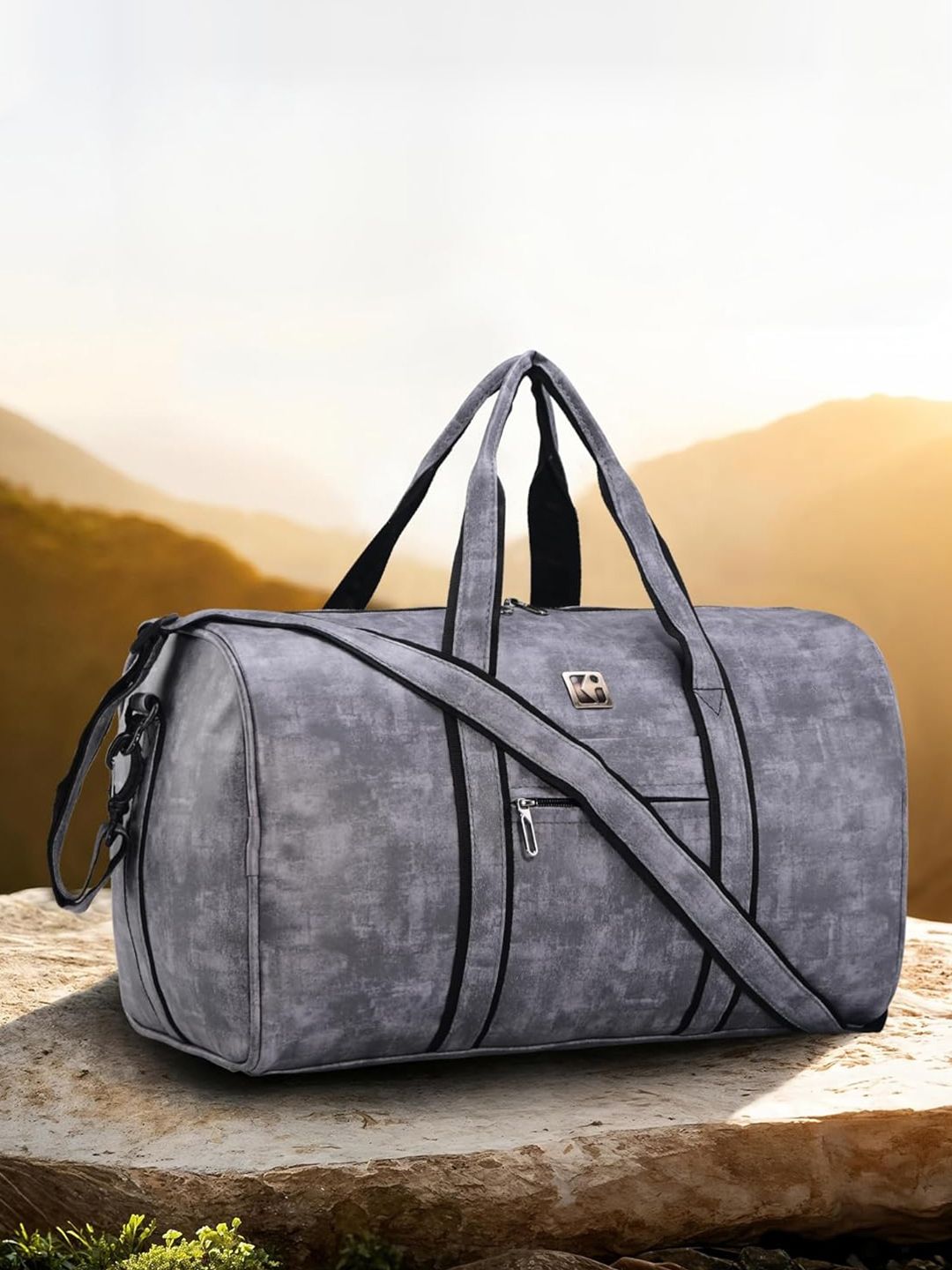 Kuber Industries Unisex Set Of 2 Medium Reversible Leather Travel Duffel Bags Myntra sale