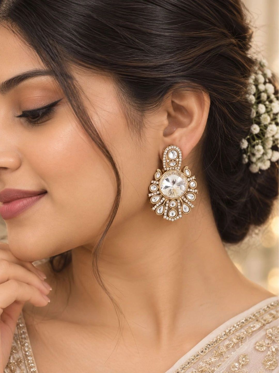 SHONA'S STYLE Geometric Drop Earrings Myntra sale