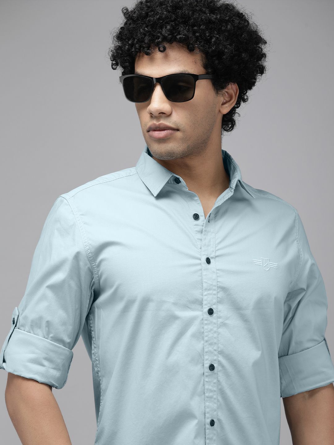 Roadster Men Arona Slim Fit Opaque Formal Shirt Myntra sale