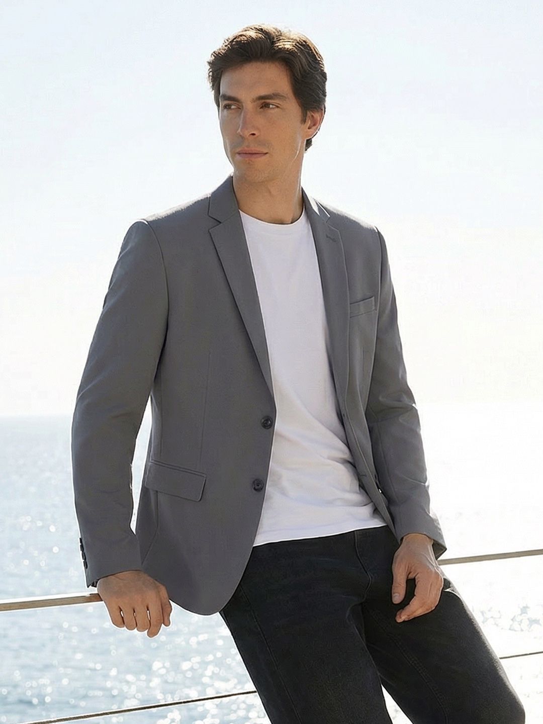 Mast & Harbour Single Breasted Casual Blazers Myntra sale