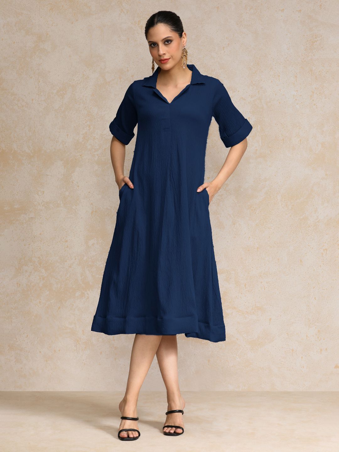 Varanga A-Line Maxi Dress Myntra sale