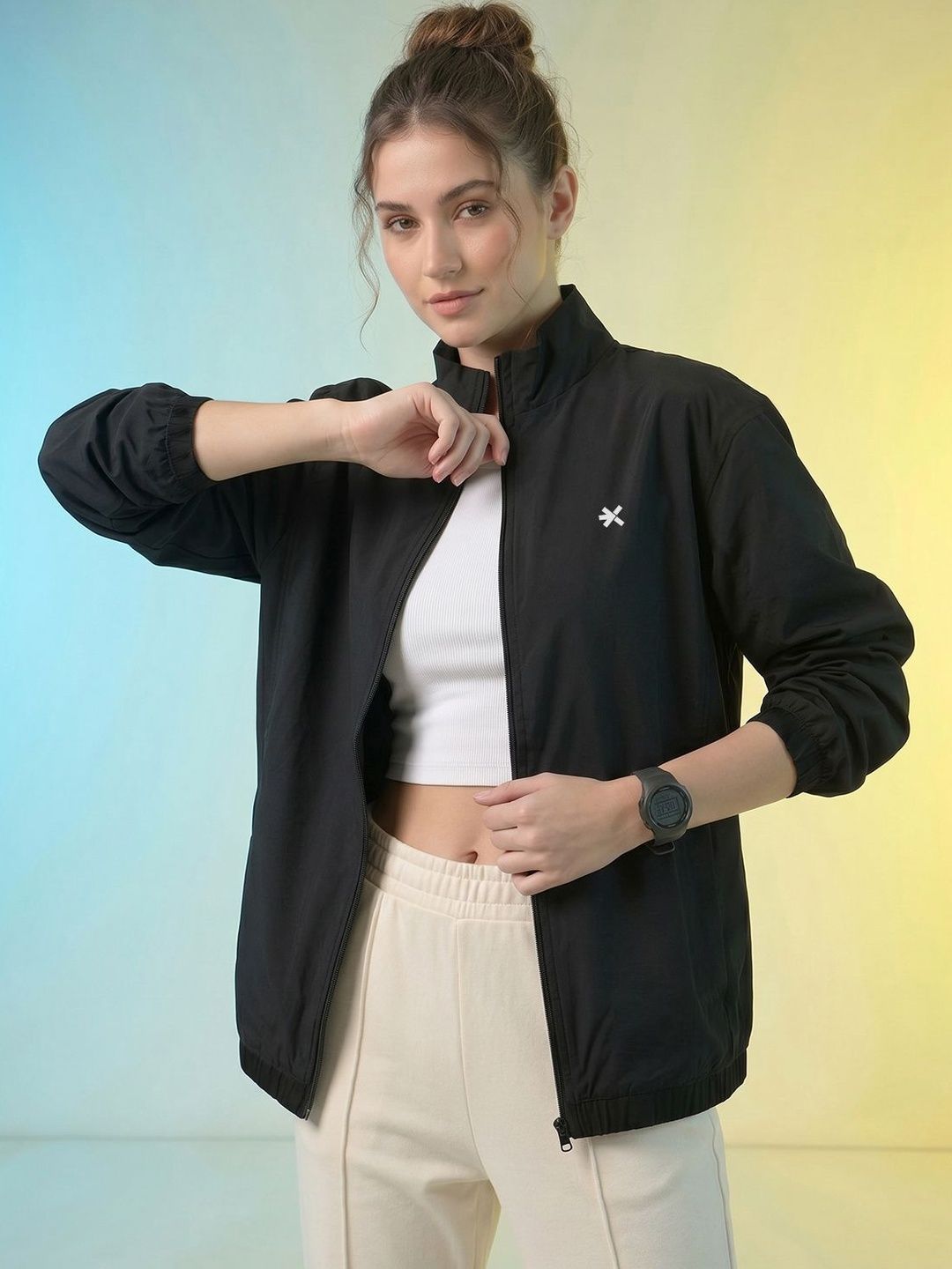 HRX by Hrithik Roshan Women Windcheater Sporty Jacket Myntra sale