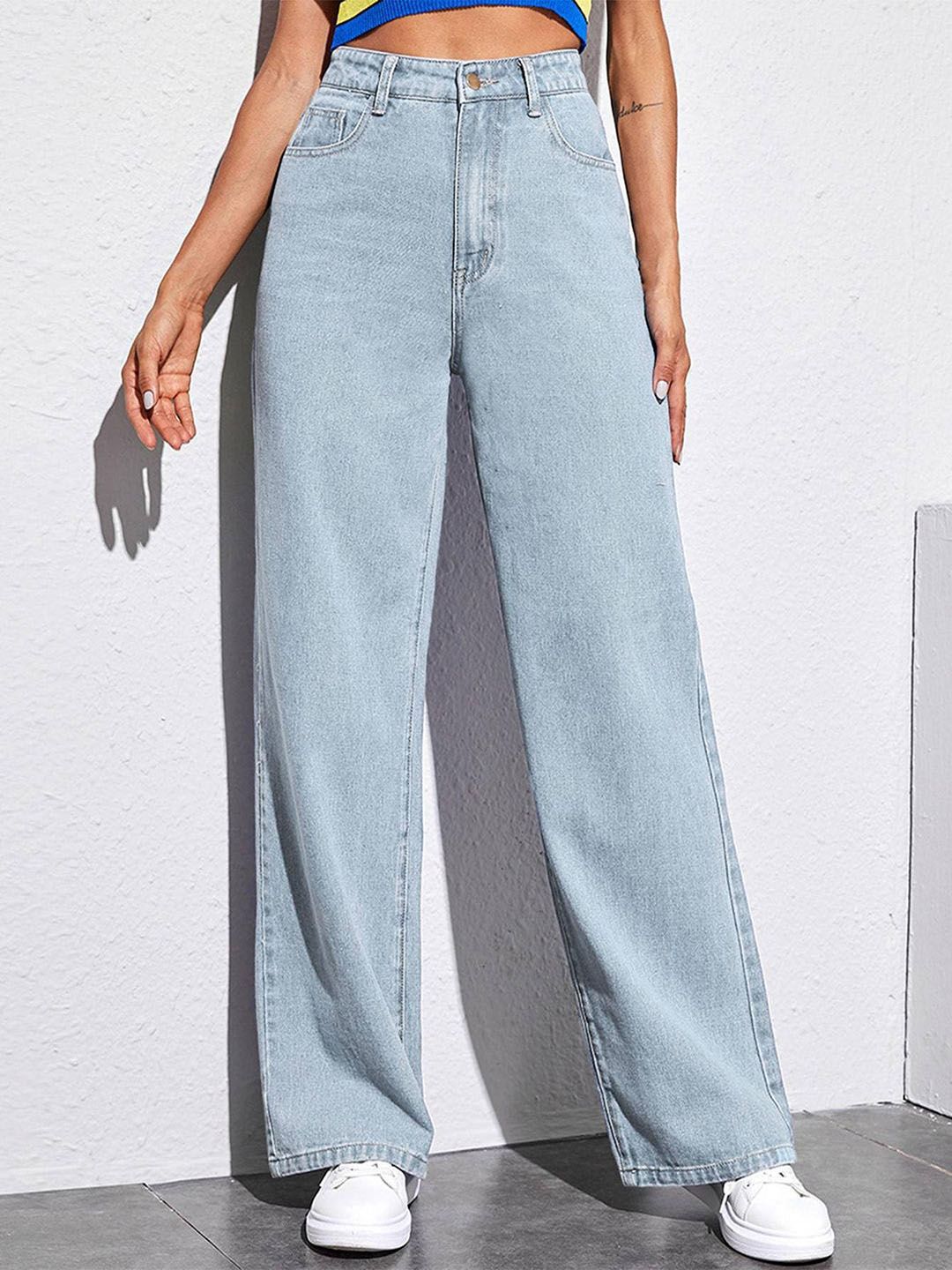 Kotty Women Jean Straight Fit High-Rise Stretchable Jeans Myntra sale