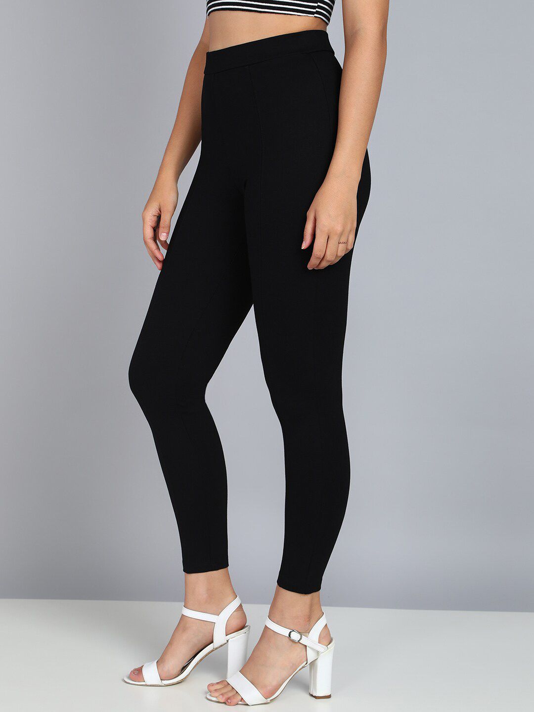 Mast & Harbour Skinny Fit Jeggings Myntra sale