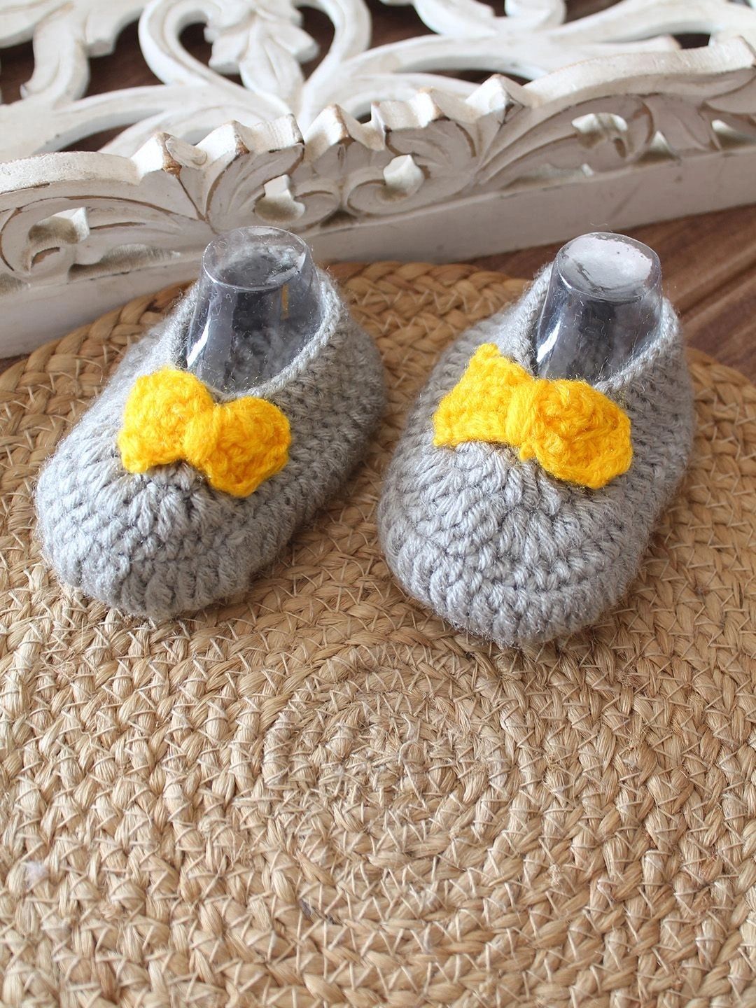 Woonie Unisex Kids Acrylic Booties Myntra sale