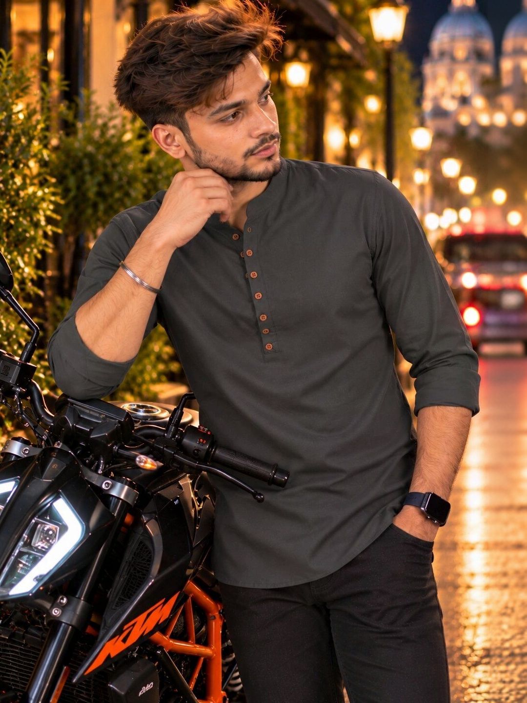 MADHAV WEAVES Men Kurta Myntra sale