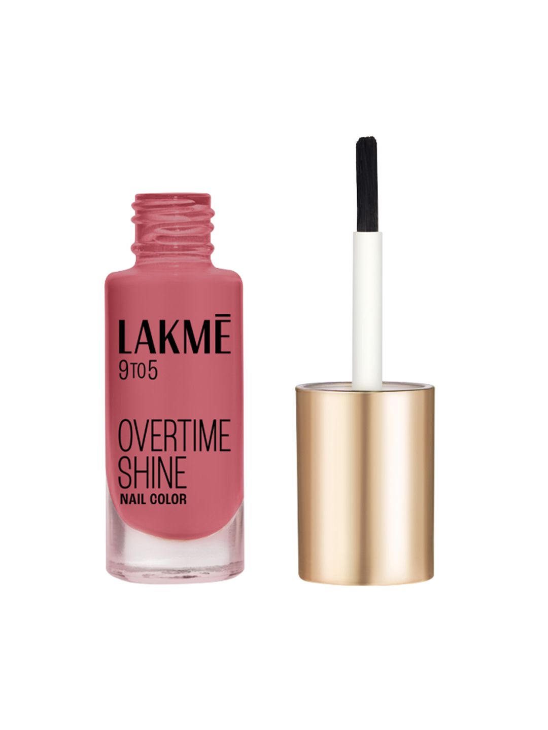 Lakme 9to5 Overtime Shine Glossy Long Lasting & Quick Dry Nail Color 6ml - Ruby Rush Myntra sale