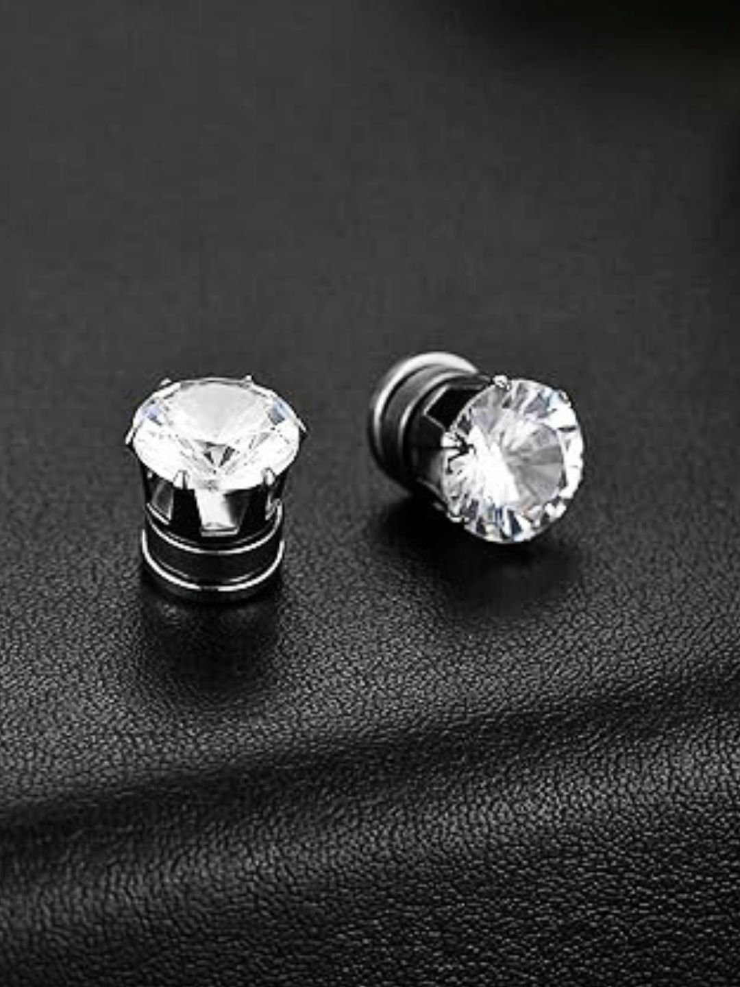 Roadster The Roadster Lifestyle Co Men Cubic Zirconia Studded Magnetic Studs Earrings Myntra sale