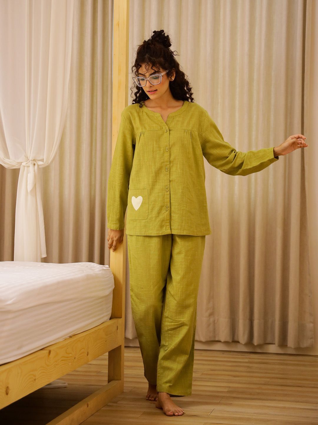 SANSKRUTIHOMES Women Pure Cotton Night suit Myntra sale