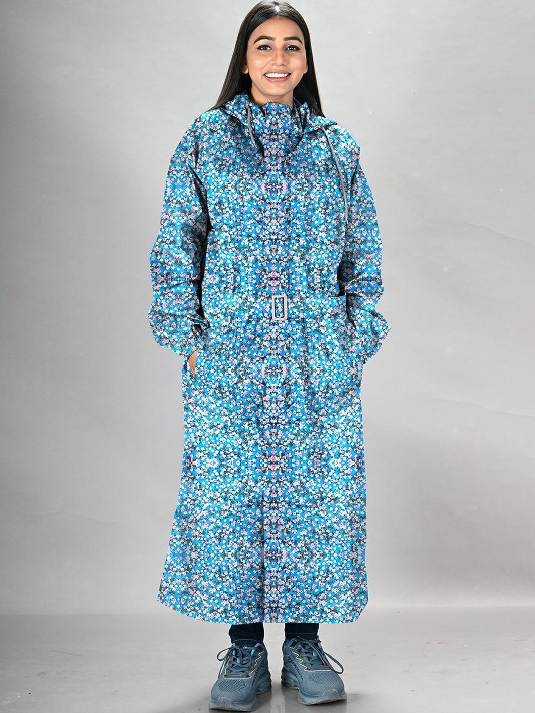 LUX VENUS LUX VENUS Women Printed Rain Jacket Myntra sale
