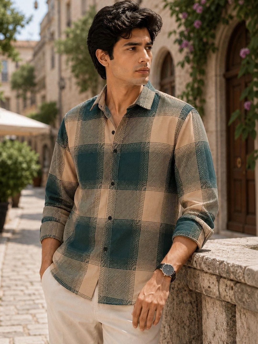 Metronaut Men Buffalo Checks Checked Casual Shirt Myntra sale