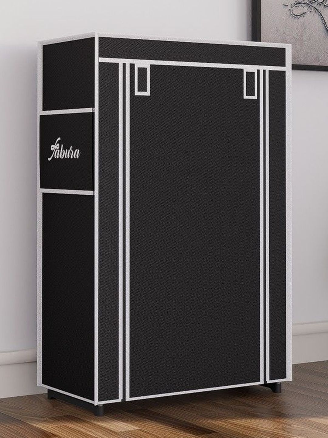 Fabura Black & White 5-Layers Water Resistance Shoe Rack Myntra sale