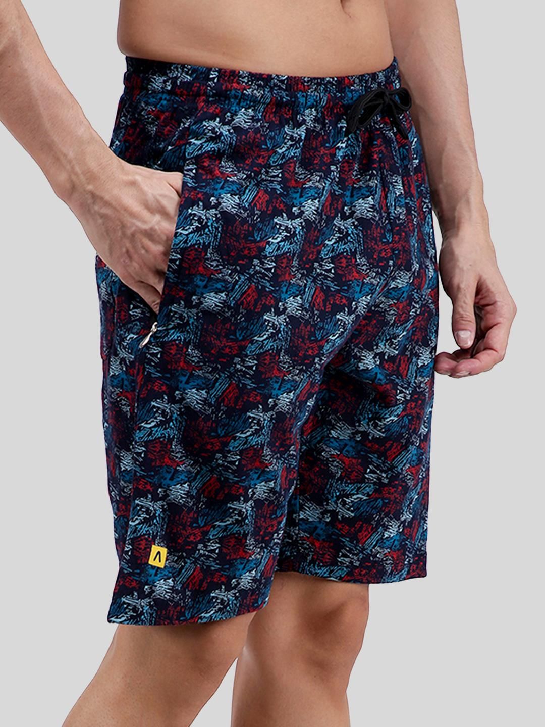 AMUL COMFY Men Printed Bermuda Shorts Myntra sale