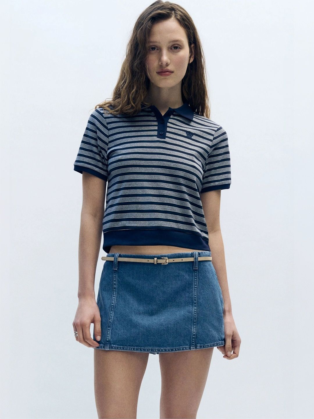 H&M Denim Skort Myntra sale