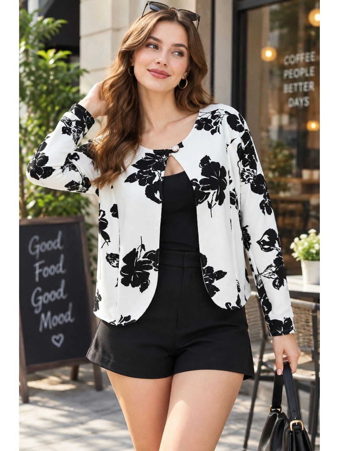 R.Code by The Roadster Life Co. R.Code by The Roadster Life Co. Women Printed Crop Shrug Myntra sale