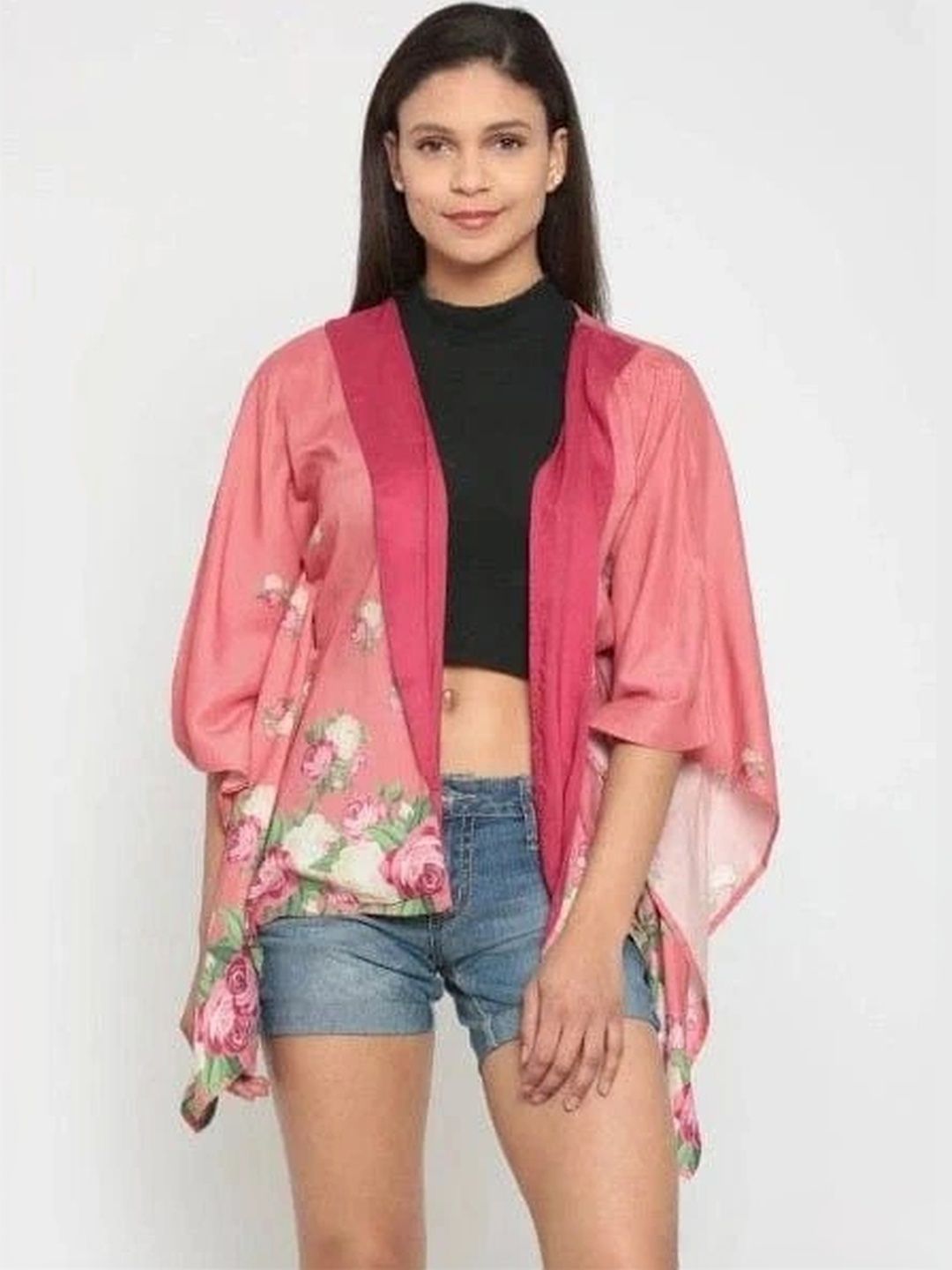 The Kaftan Company The Kaftan Company Women Printed Shrug Myntra sale