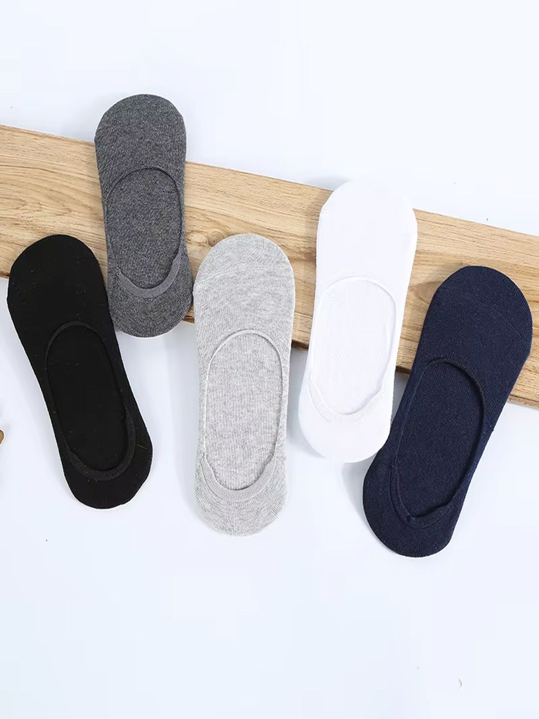 FIMS Unisex Pack Of 5 Anti-Slip No Show Low Cut Sports Loafer Socks Myntra sale