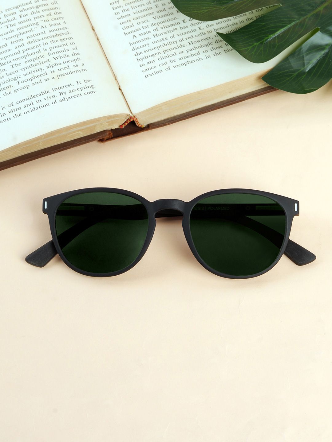 Woggles Unisex Round Sunglasses with Polarised Lens-WOWFRO-02-M09-1084-M Myntra sale