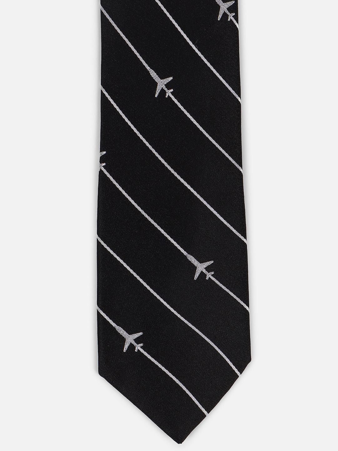 Louis Philippe Men Printed Silk Broad Tie Myntra sale