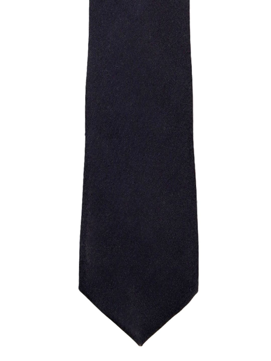 Blacksmith Men Black Solid Skinny Tie Myntra sale
