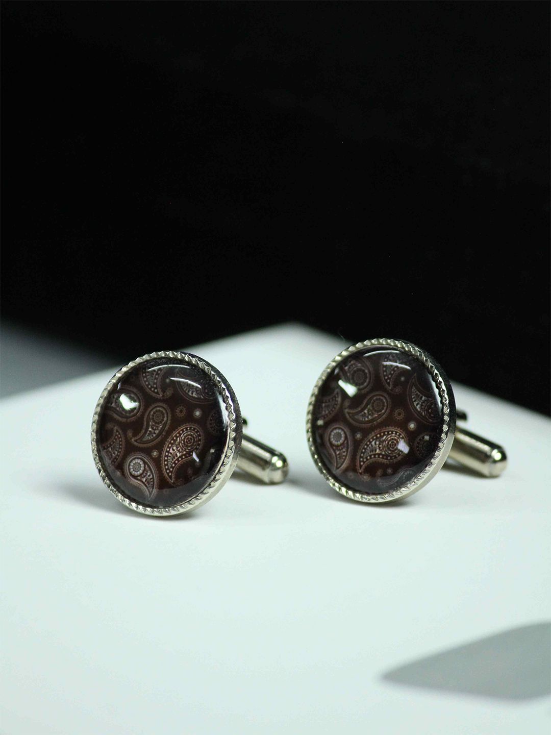 Tossido Men Solid Brass Metal Premium Cufflink Myntra sale