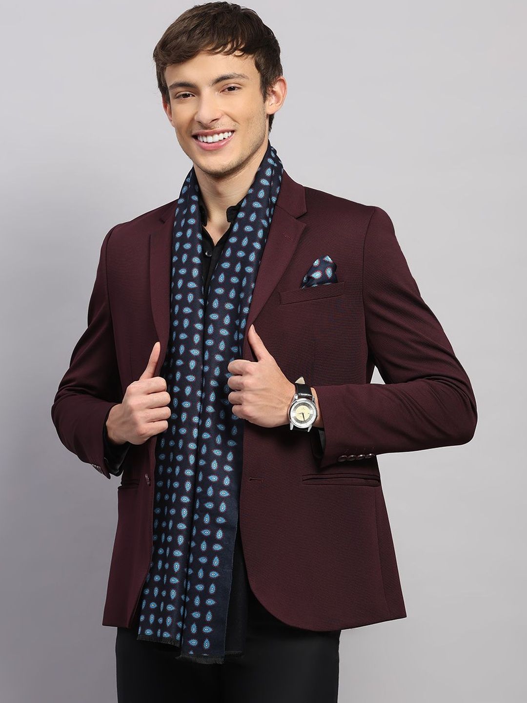 Monte Carlo Men Merino Wool Mufflers Myntra sale