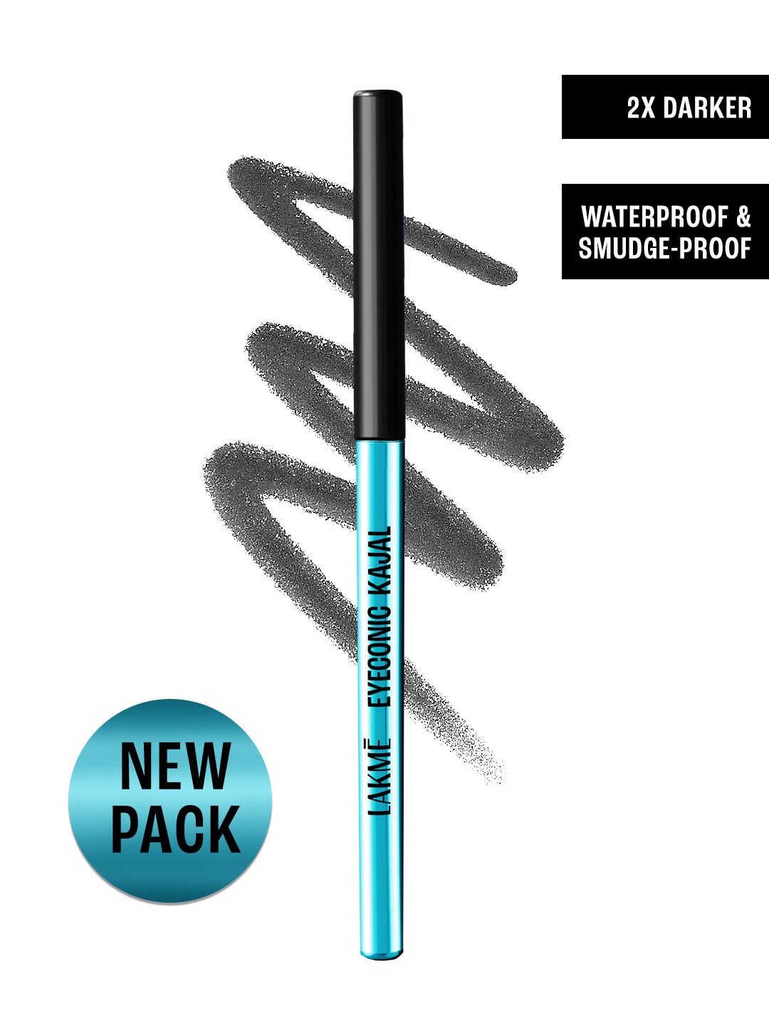 Lakme 9to5 Eyeconic Smudgeproof & Waterproof Kajal Lasts Upto 24Hr 0.35g - Sparkling Black Myntra sale