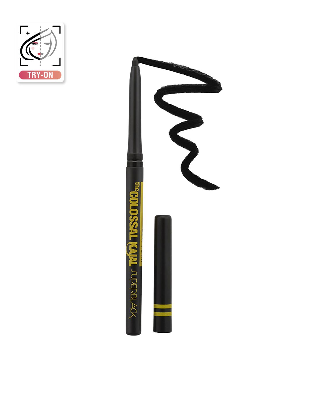 Maybelline New York Colossal Kajal - Long Lasting Waterproof - Super Black - 0.35g Myntra sale