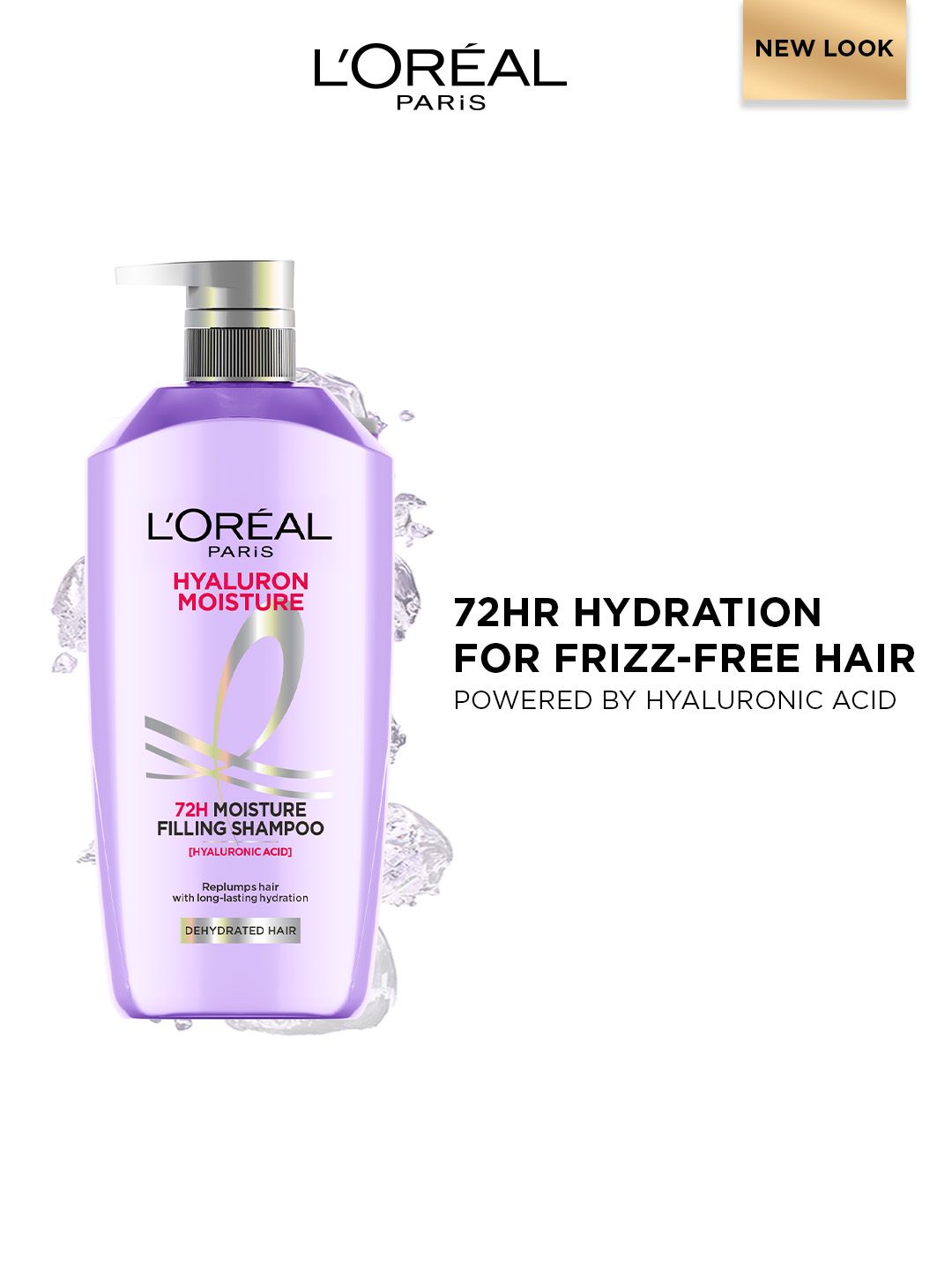 LOreal Paris Hyaluron Moisture Shampoo with Hyaluronic Acid for Dry & Dehydrated Hair - 1L Myntra sale