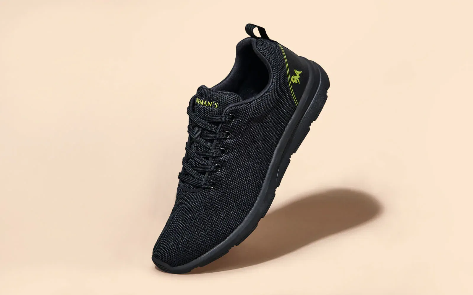 Neemans Comfort Stroll Sneakers, Black Neemans sale