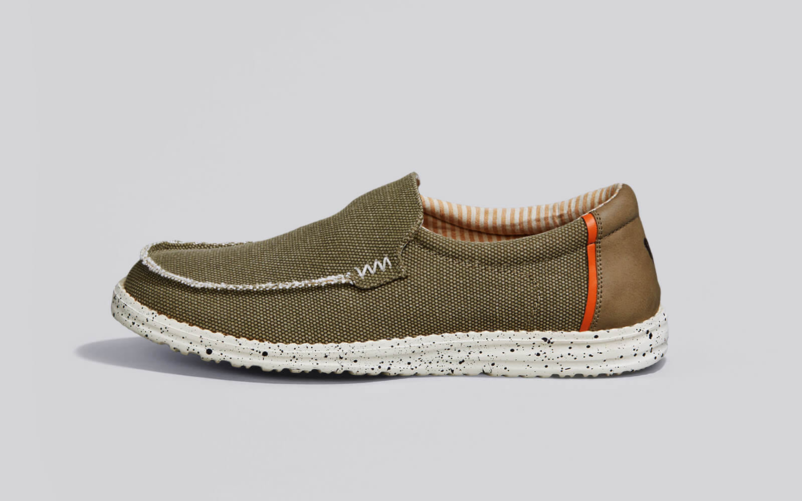 Neemans The Wanderers Slip Ons, Olive Neemans sale