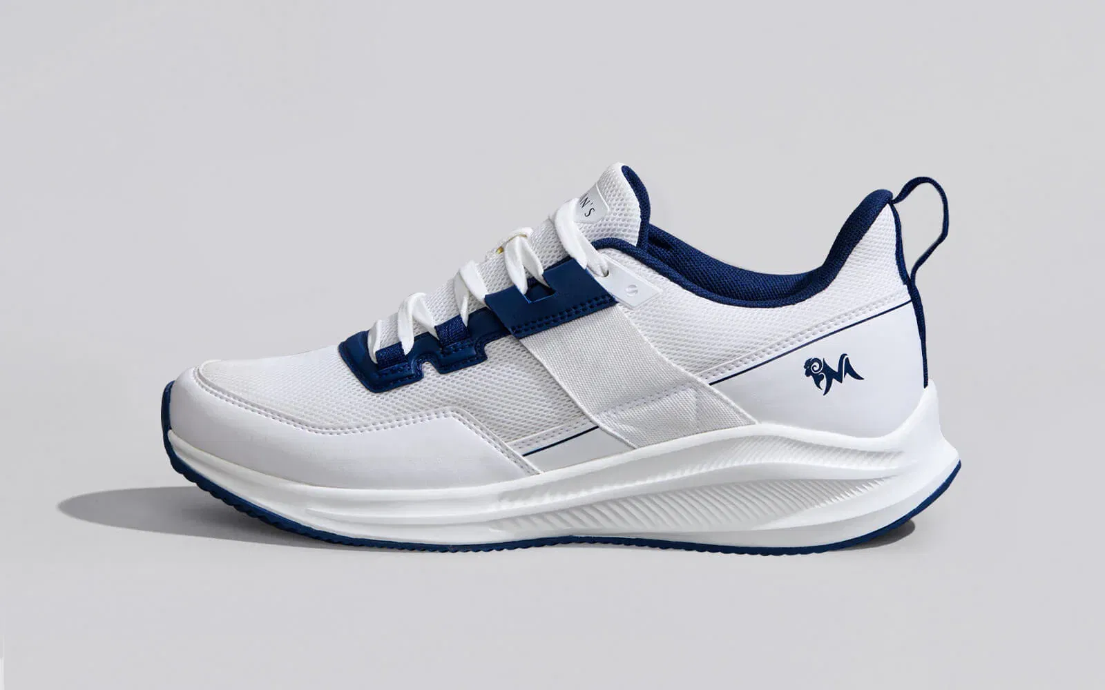 Neeman's The Exuberants Sneakers, White-Blue Neeman's sale