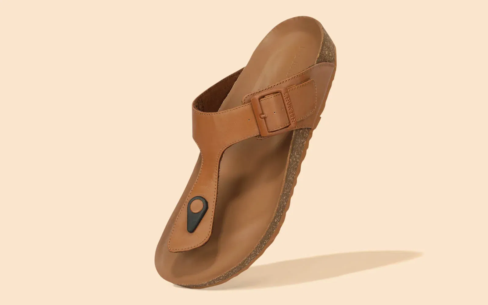 Neeman's Cork Thong Sandals, Tan Neeman's sale