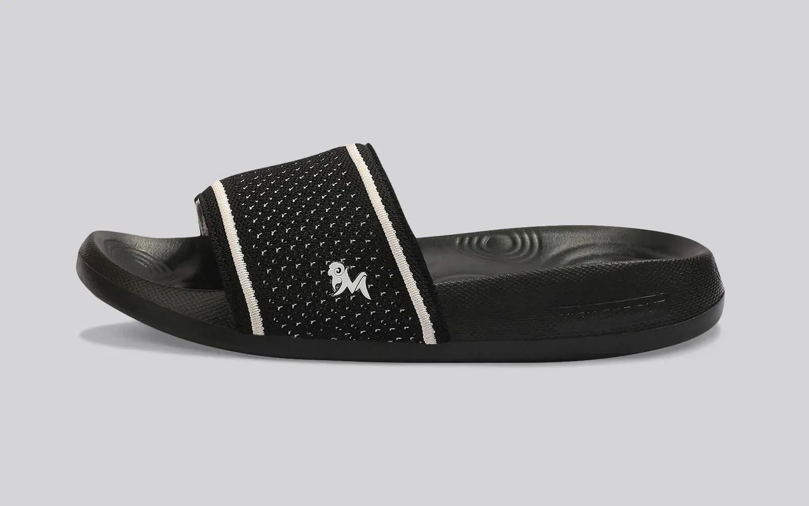 Neemans High Sprout Knitro Slides for Men, Black Neemans sale