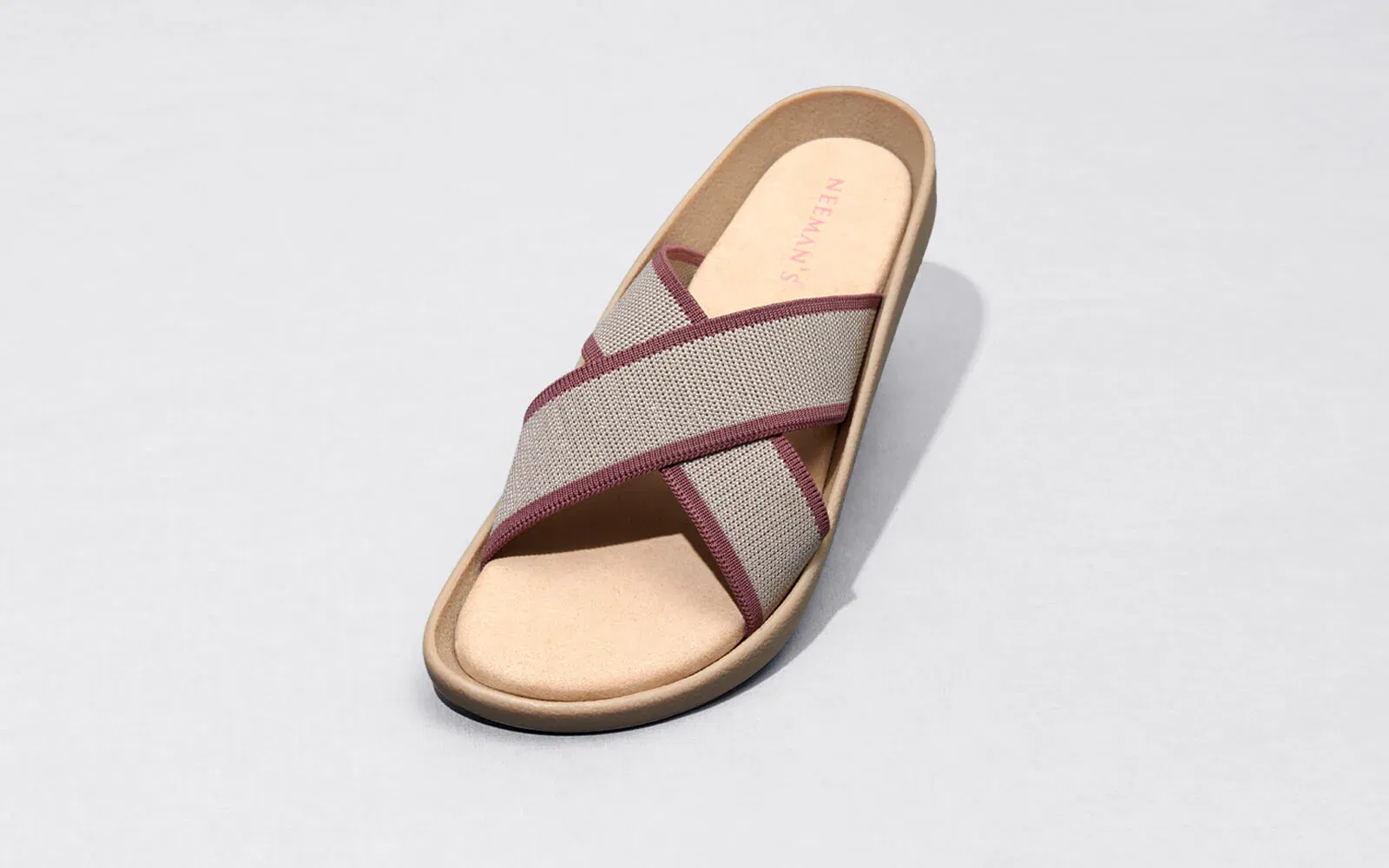 Neemans Cross Knit Sandals, Beige Neemans sale