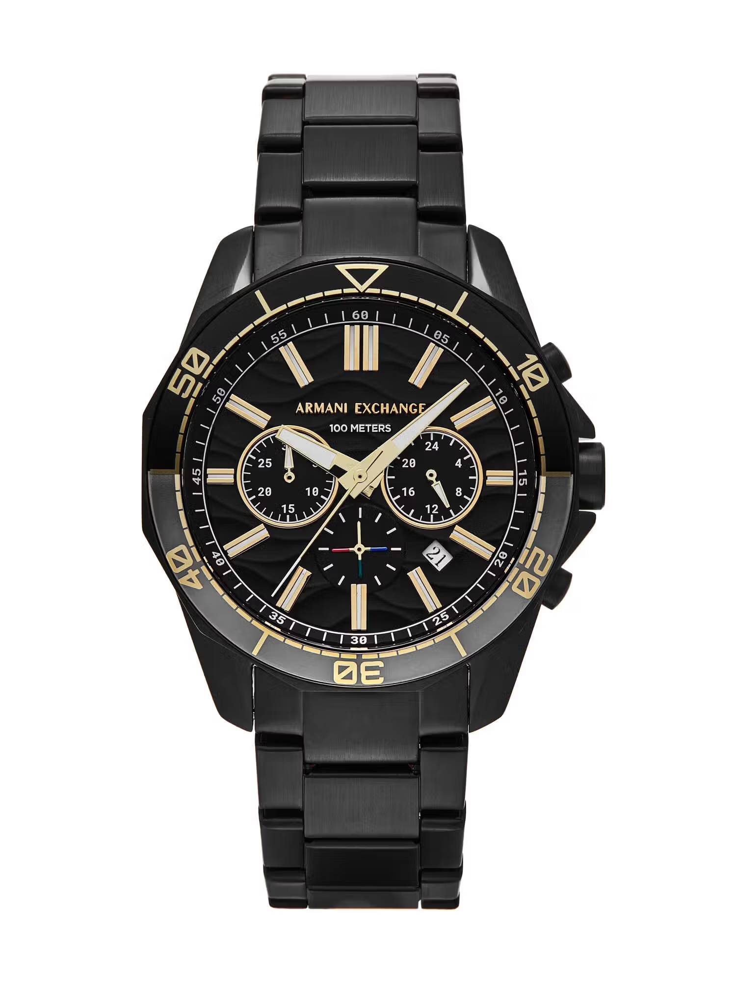 ARMANI EXCHANGE Men Black Dial Round Stainless Steel Watch - AX1963 Nykaa Fashion sale
