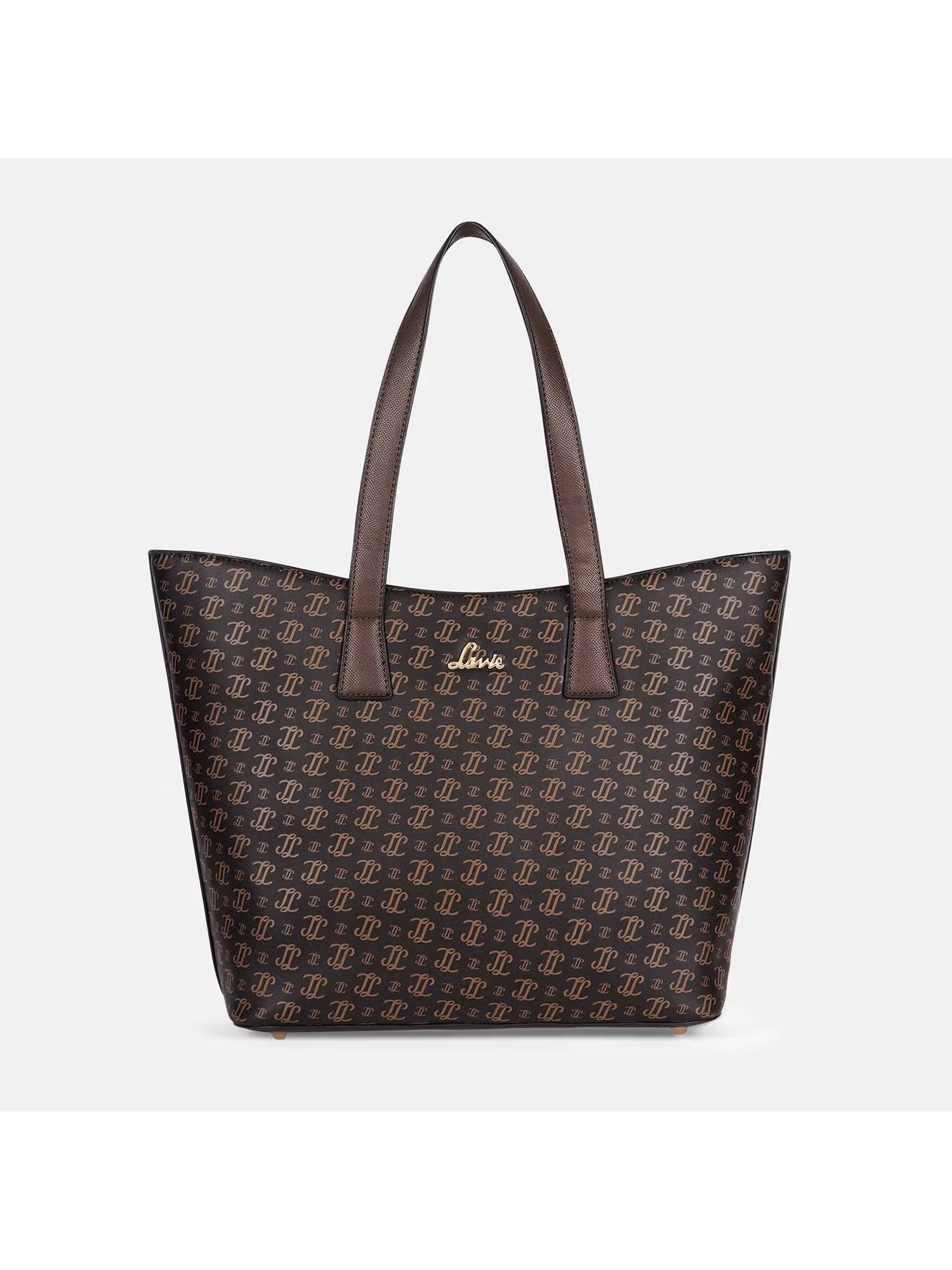 Lavie Women's Harper Tote Handbag (Brown) (L) Nykaa Fashion sale