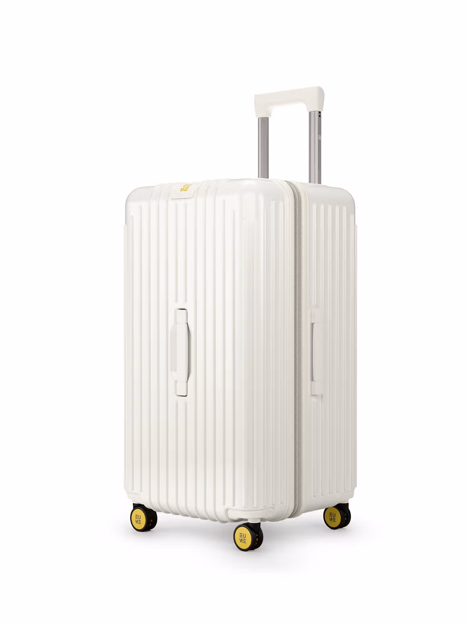 EUME Trunk Medium Check-in Expandable Polycarbonate Trolley Bag with Spinner Wheels - Vanill Nykaa Fashion sale