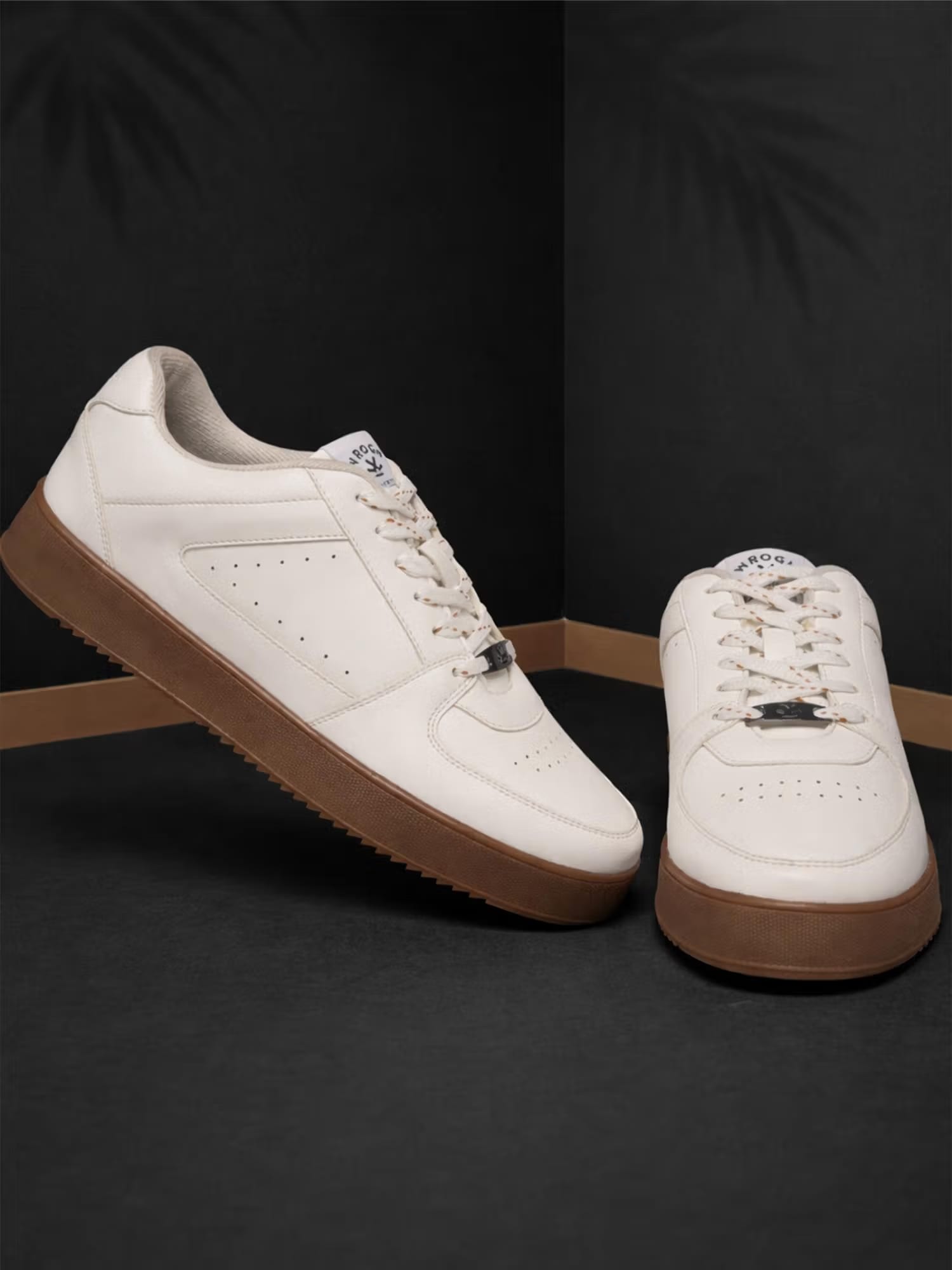 WROGN White Bramble Ecru Sneakers Nykaa Fashion sale