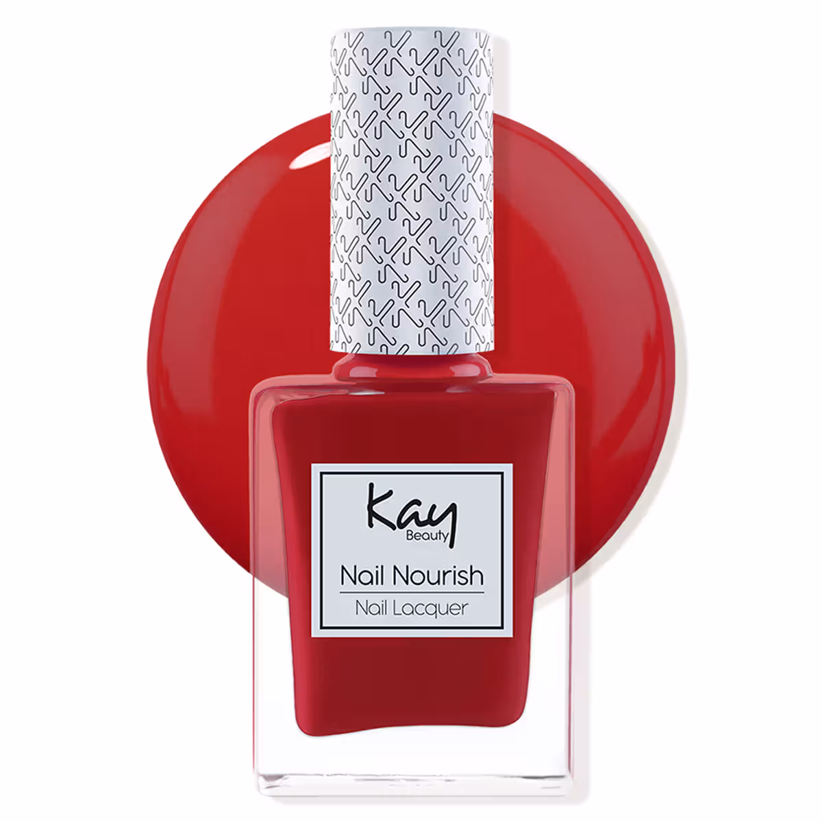 Kay Beauty Nail Nourish Nail Enamel Polish, Crimson Hue 35 Nykaa sale