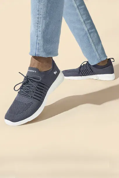 Neeman's Classic Knit Sneakers (Grey)