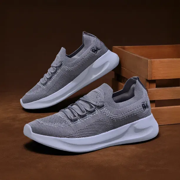 Neeman's Cotton Slip-Ons (Grey)