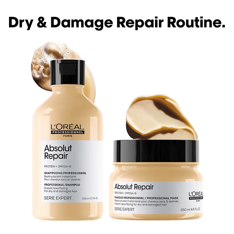 L'Oréal Professionnel Absolut Repair Shampoo & Hair Mask Combo, Serie Expert Nykaa sale