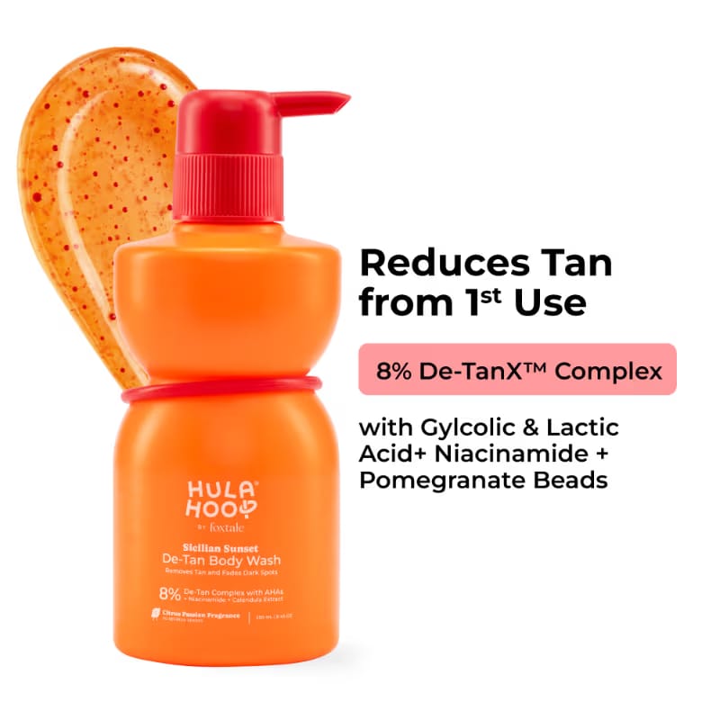 Foxtale Hula Hoop De-Tan Body Wash Nykaa sale